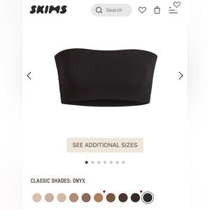 2 SKIMS Bandeau Bras XL